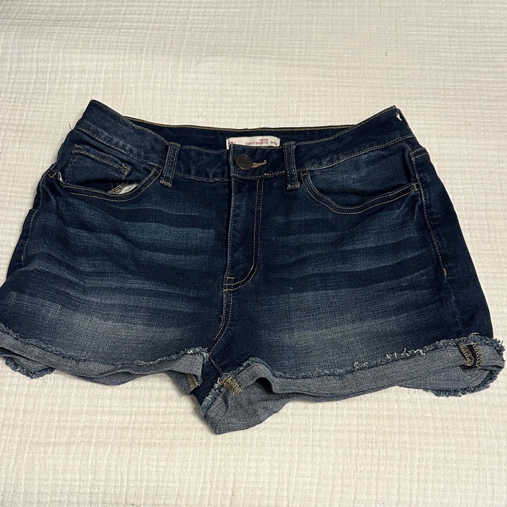 SO Dark Blue Jean Shorts for Women